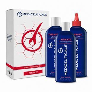 Набор против перхоти Mediceuticals Scalp Treatment Kit Dandruff 3х250 ml, уход за раздражённой кожей головы 36958 фото