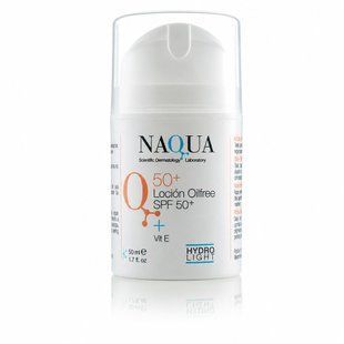 Naqua Q50+ Lotion Oilfree SPF50 50 мл Сонцезахисний крем водостійкий Спф із захистом від сонця для всіх типів шкіри 36988 фото